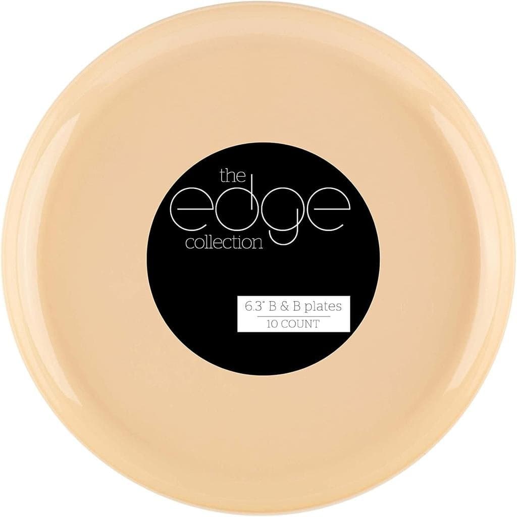 [Pacote com 30 Tigelas de 16 OZ] Coleção Edge, Tigelas de Plástico Transparente para Festas, Louça Descartável Elegante