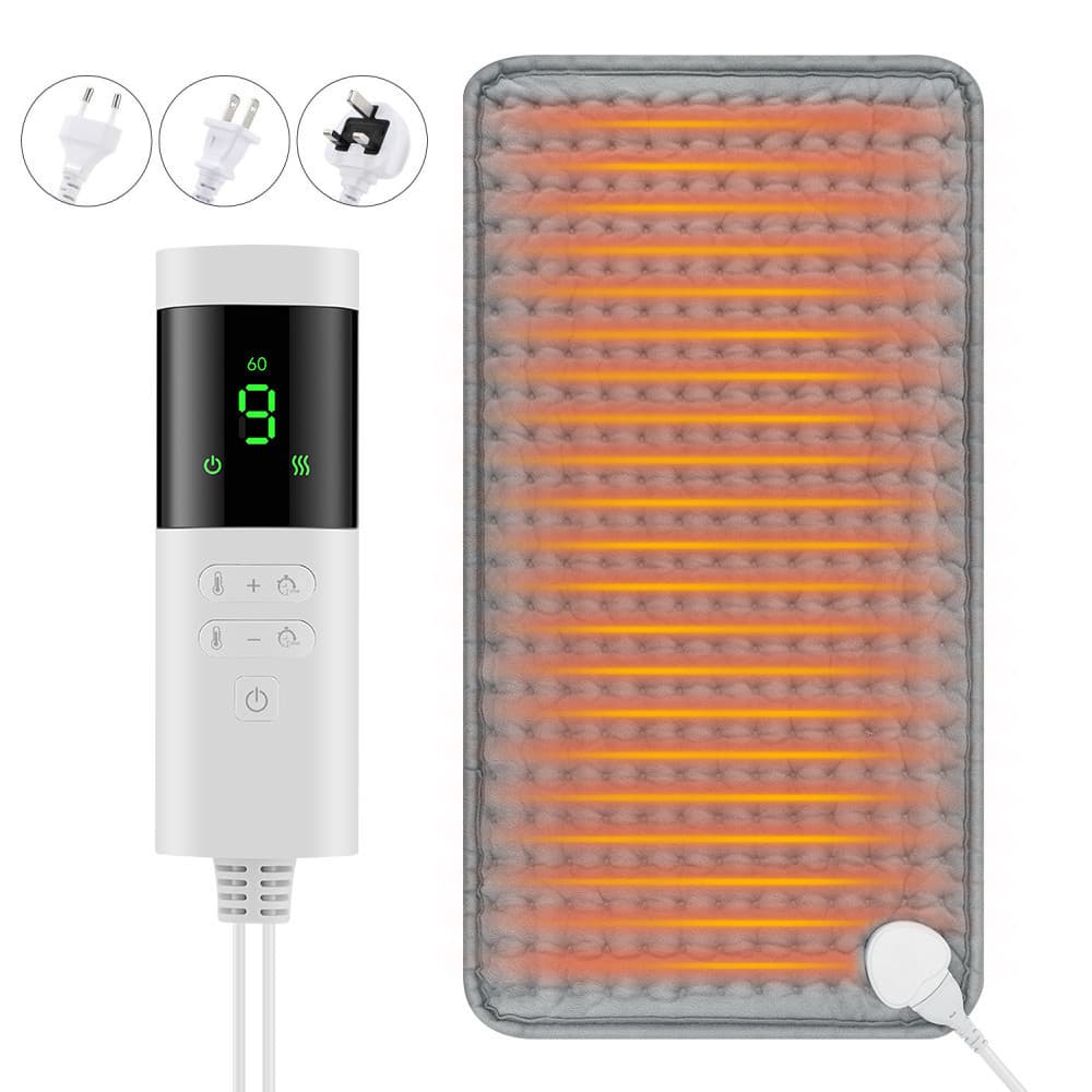 Almofada De Aquecimento Para Costas , Pescoço , Ombro , Abdômen E Perna , 0.5H/1H/1.5H/2H Desligamento Automático , Mão/