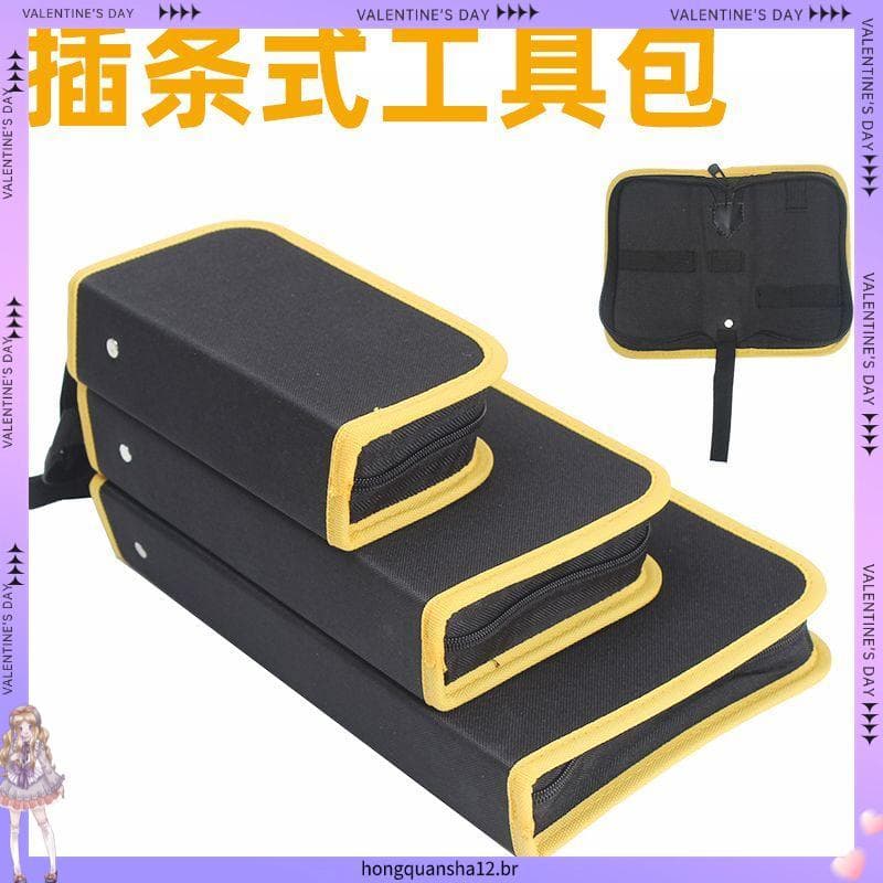 Bolsa de ferramentas multifuncional eletricista sacola de reparo de Hardware portátil placa dura pequena bolsa de ferram