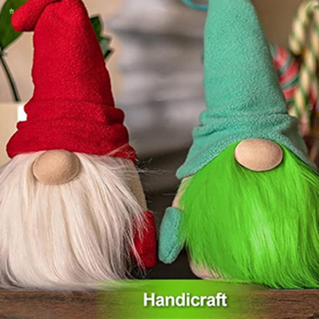 Patchs Fofos De Gnomo DIY-Decoração De Meias De Natal De Pele Artificial