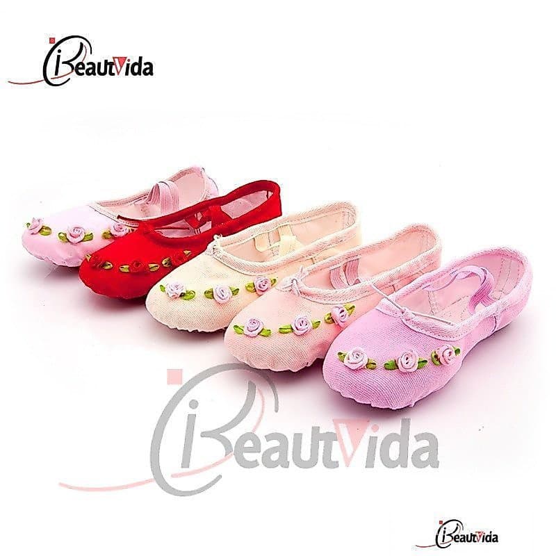 Sapatos Dança De Ballet Macio Para Crianças Adultas Pointe Gymnastics