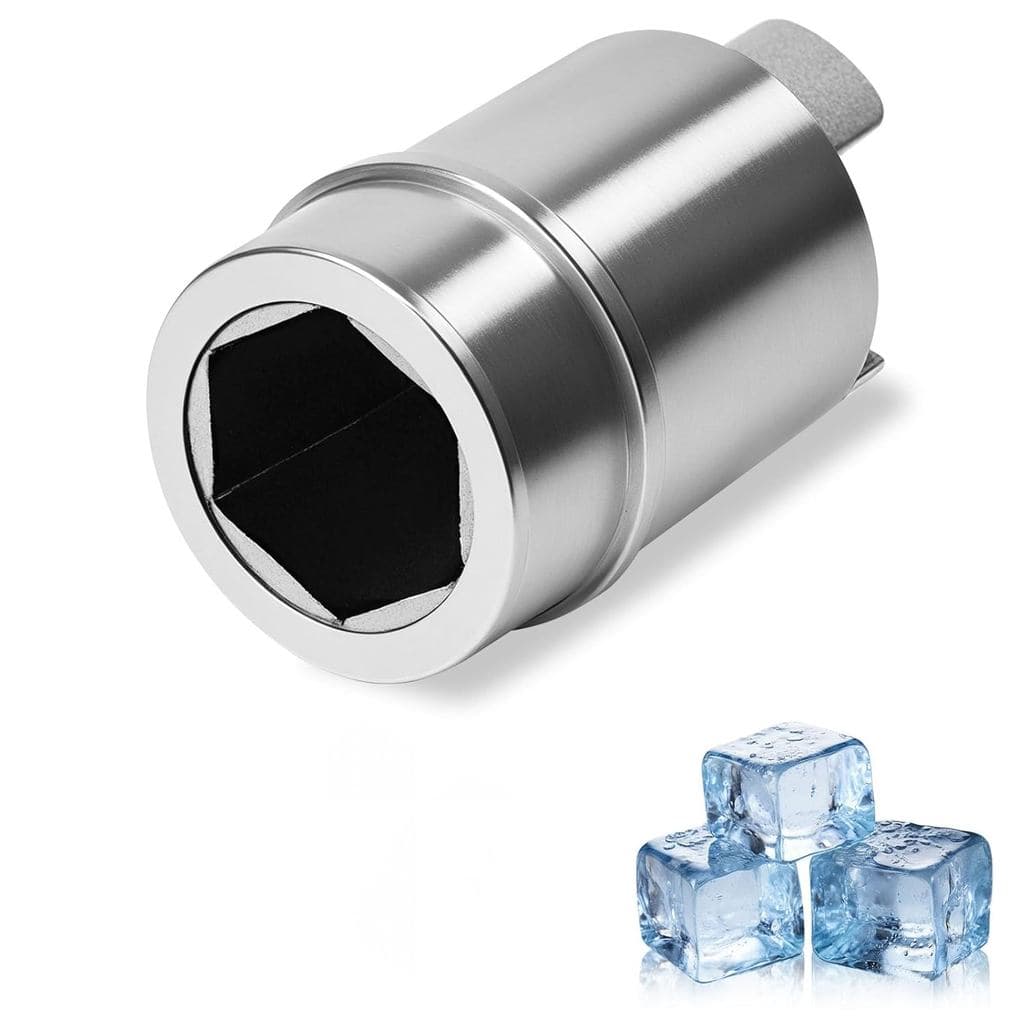 WP2220458 2220458 Acoplador para Fabricadores de Gelo de Refrigerador Compatível com Whirlpool Kenmore KitchenAid 7GS2SH
