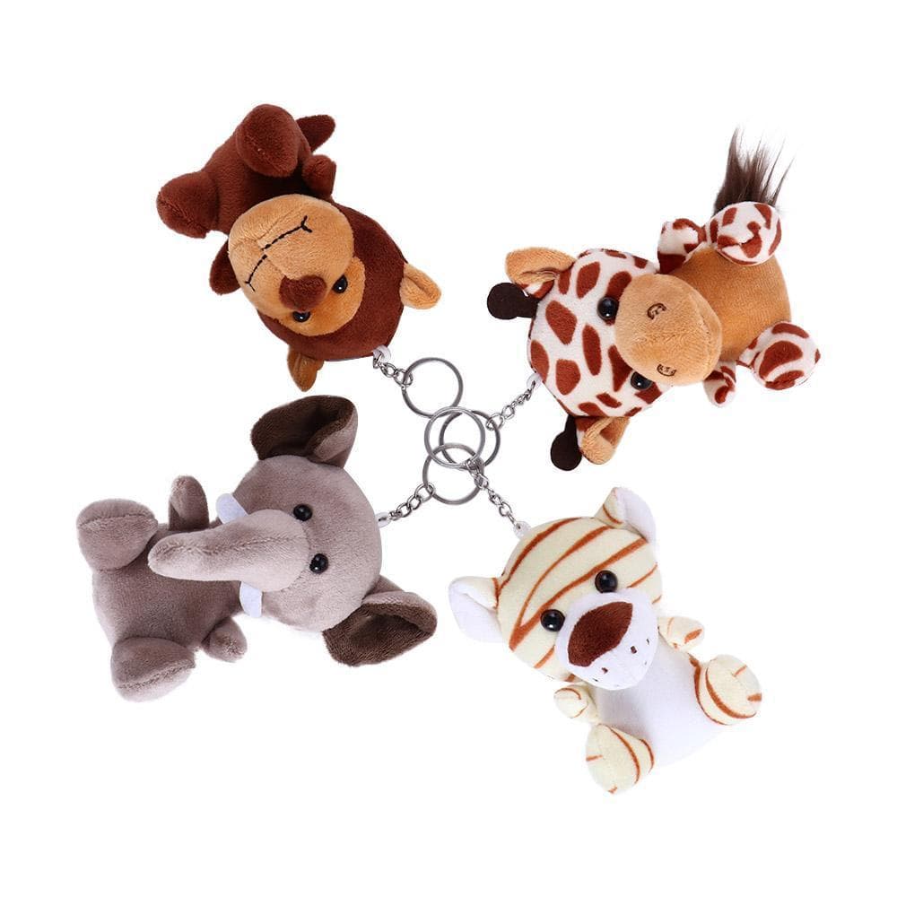 DZMGOXO Chaveiro De Pelúcia Para Presentes De Festa Pequeno Pingente Mochila | Brinquedo Animal Elefante