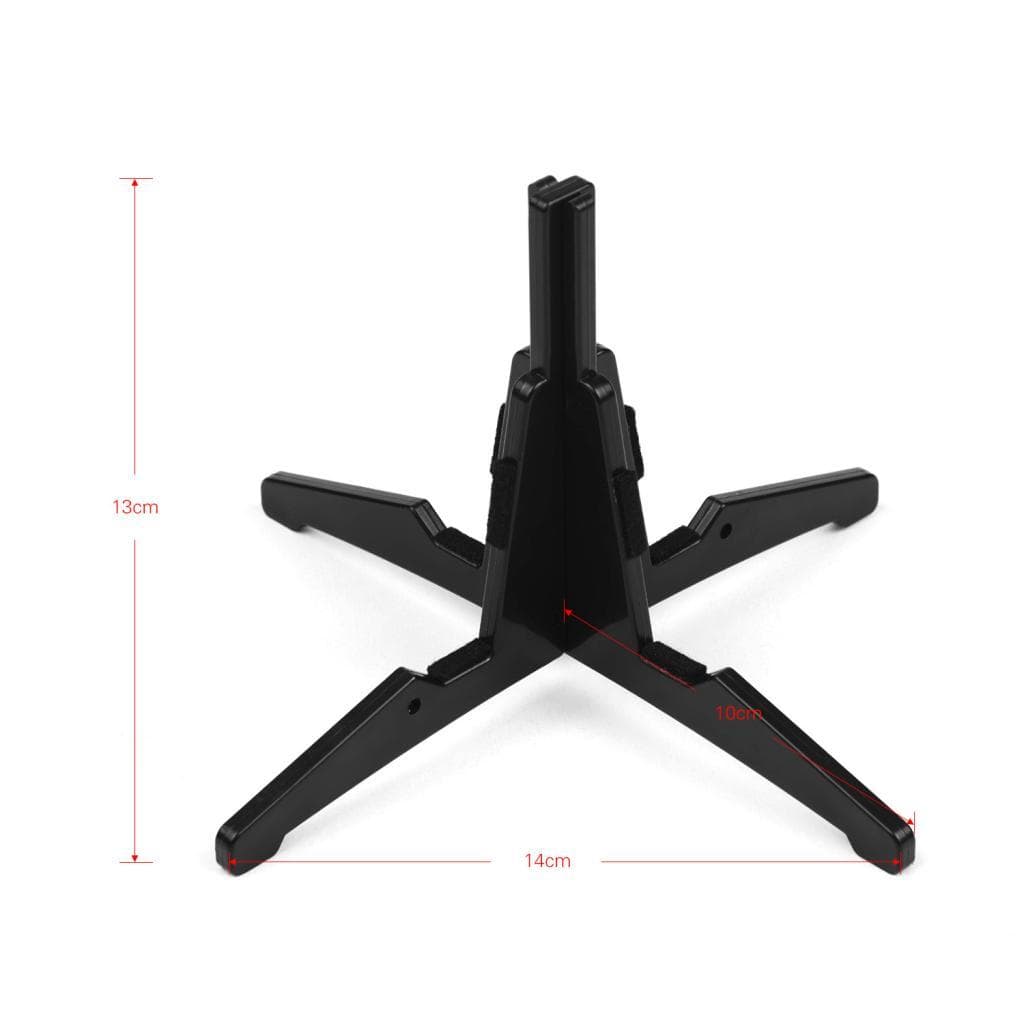 Aumotop Clarinet Stand Holder Suporte Destacável Leve Plástico Estável Display Preto