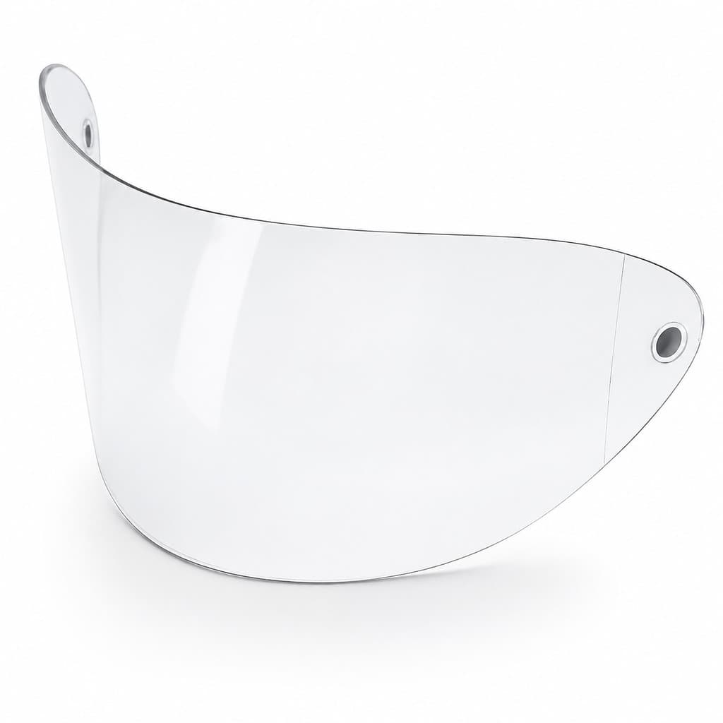 Viseira Capacete Taurus San Marino Cristal 0,75mm Alta Transparencia Reposiçao Capacete Moto
