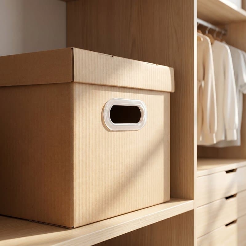 📎 10Peças Alça Resistente Plástica Para Caixa De Papelão Ondulado Transparente