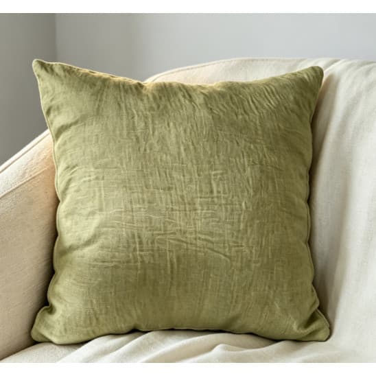 Almofada de Linho com Enchimento 45x45cm - Resistente, Confortável e para Decoração