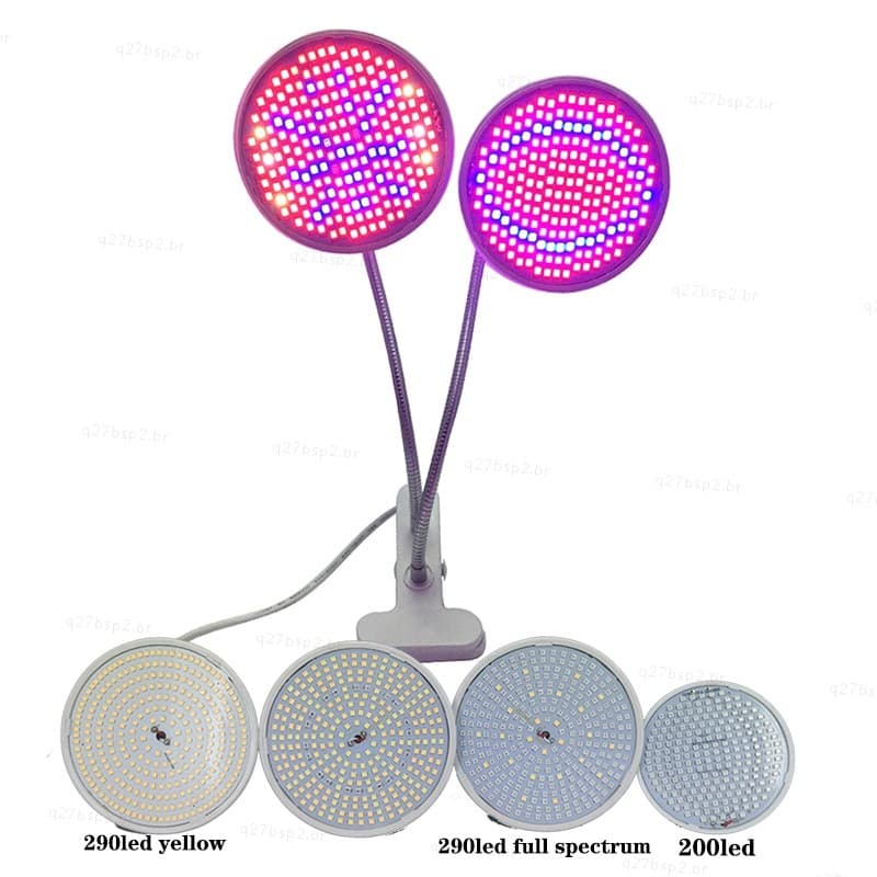 200LED 290LED Espectro Completo Flor Planta Crescer Luz Lâmpada UV Crescente Lâmpadas Hidro Para Interior Veg Estufa Cai