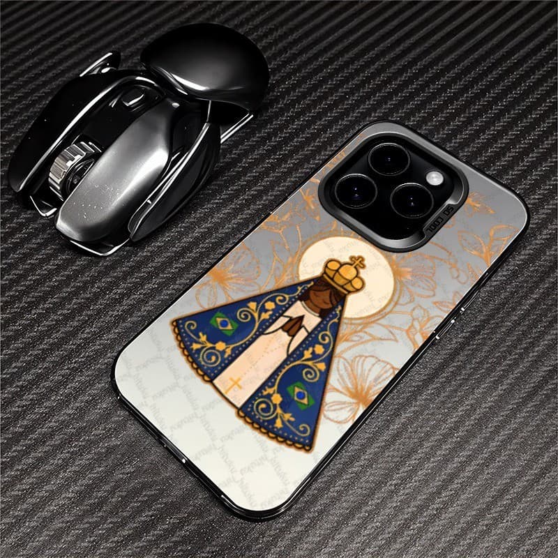 Capa iPhone11/12/13 série Capa personalizada para celular（260729）Virgem Maria27