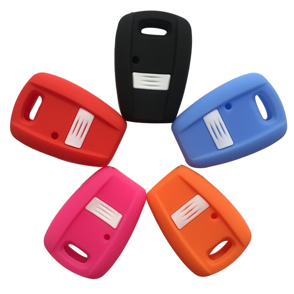 Capa de Silicone para Chave de Carro Fiat Punto Doblo Bravo Brava, Controle Remoto de Alarme ZDIE DDUE