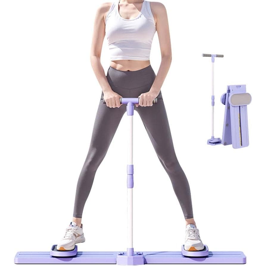Máquina de Esqui Ajustável, Simulador de Esqui, Equipamento para Prática de Esqui, Treinador de Quadril, Equipamento de