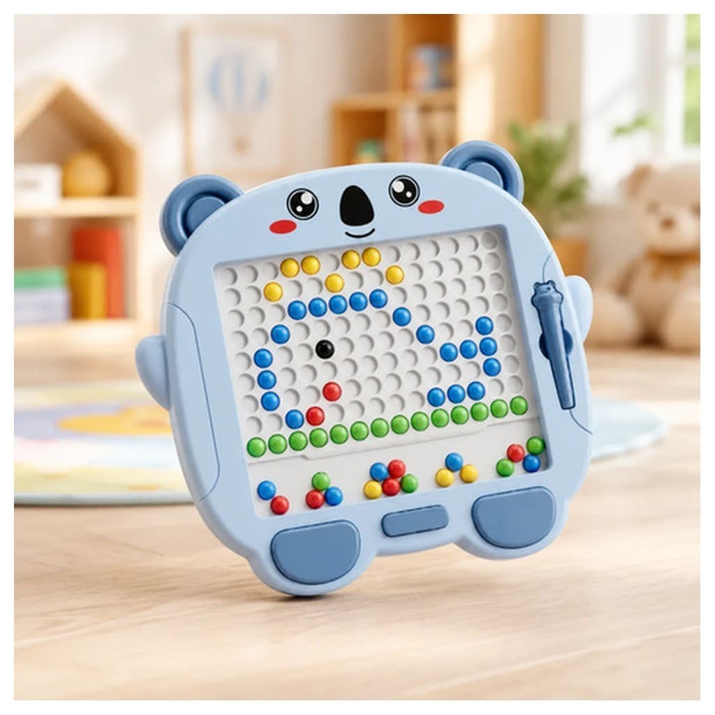 Quadro Magnético Montessori Ursinho Mesa Desenho Criativo Infantil Educativo 32 8cm Shopline