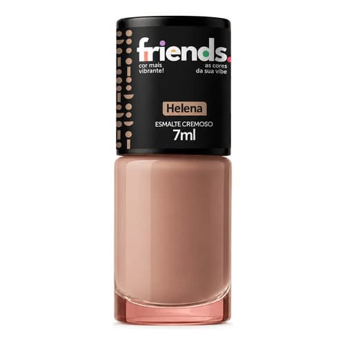 Esmalte Cremoso Friends Nude Rosado Helena Vibrante Nude Rosado