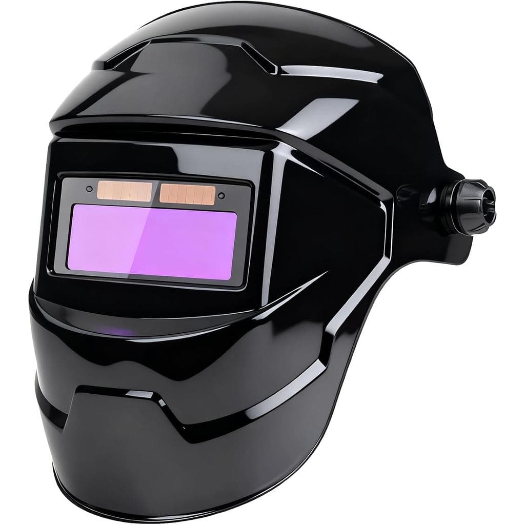 Capacete de Soldagem com Escurecimento Automático, Máscara de Soldagem com Visão em Cores Reais, Tempo de Resposta de 1/