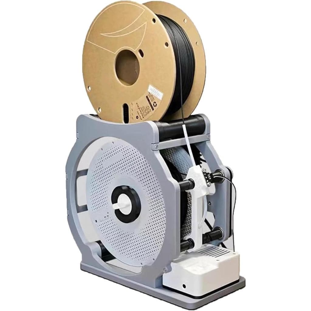 Rebobinador de Filamento para Impressora 3D – Rebobinador Elétrico de Filamento com Início/Parada Inteligente, Enrola Fi