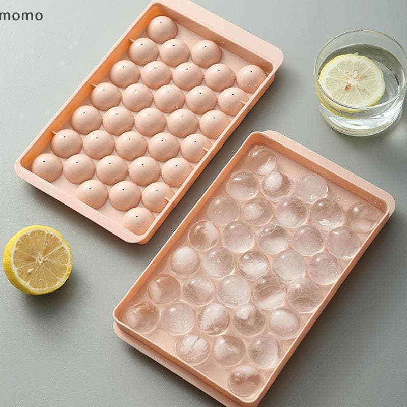 [momo] Bandeja De Cubos De Gelo PP Boll Molde De Picolé Acessórios De Cozinha