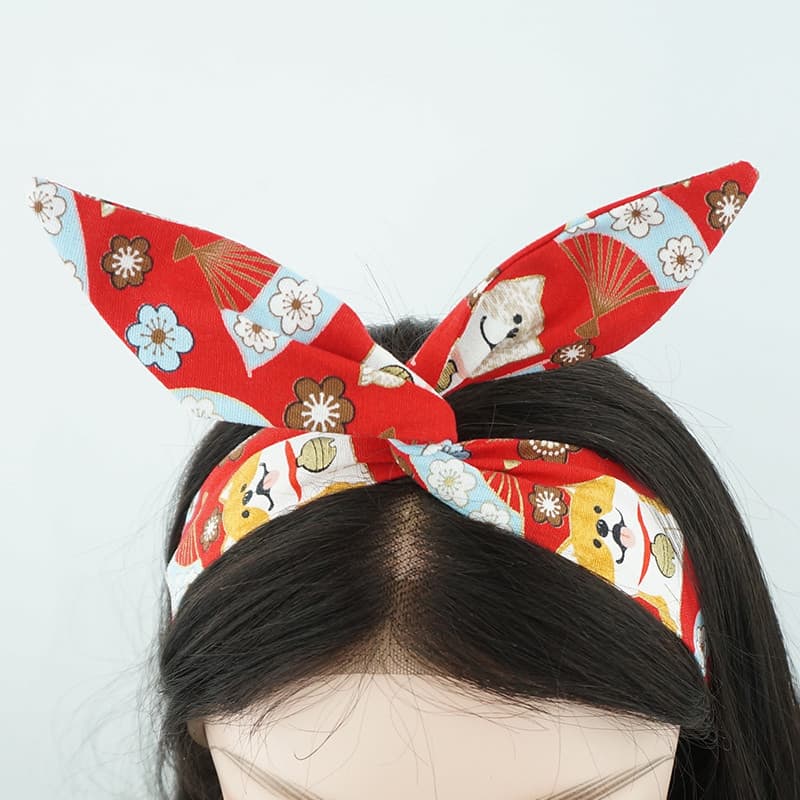 Yuanyi influenciador rosto lavagem faixa de cabelo estilo japonês coreano cocar Hairpin All-Match para fora simples fres