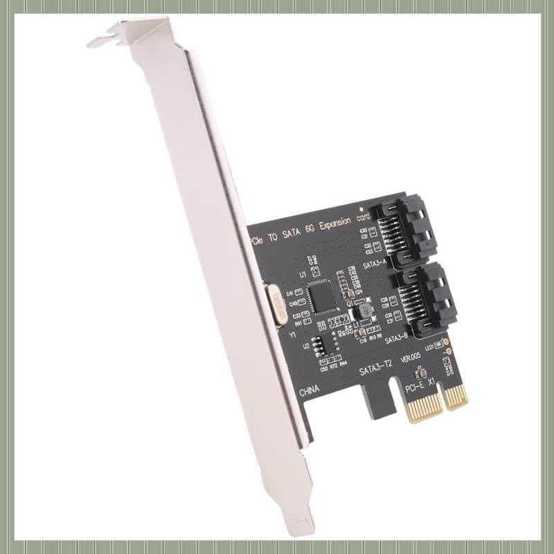 (Ufgt) PCIE Para Placa SATA PCI-E Adaptador Conversor Express De Conversora SATA3.0