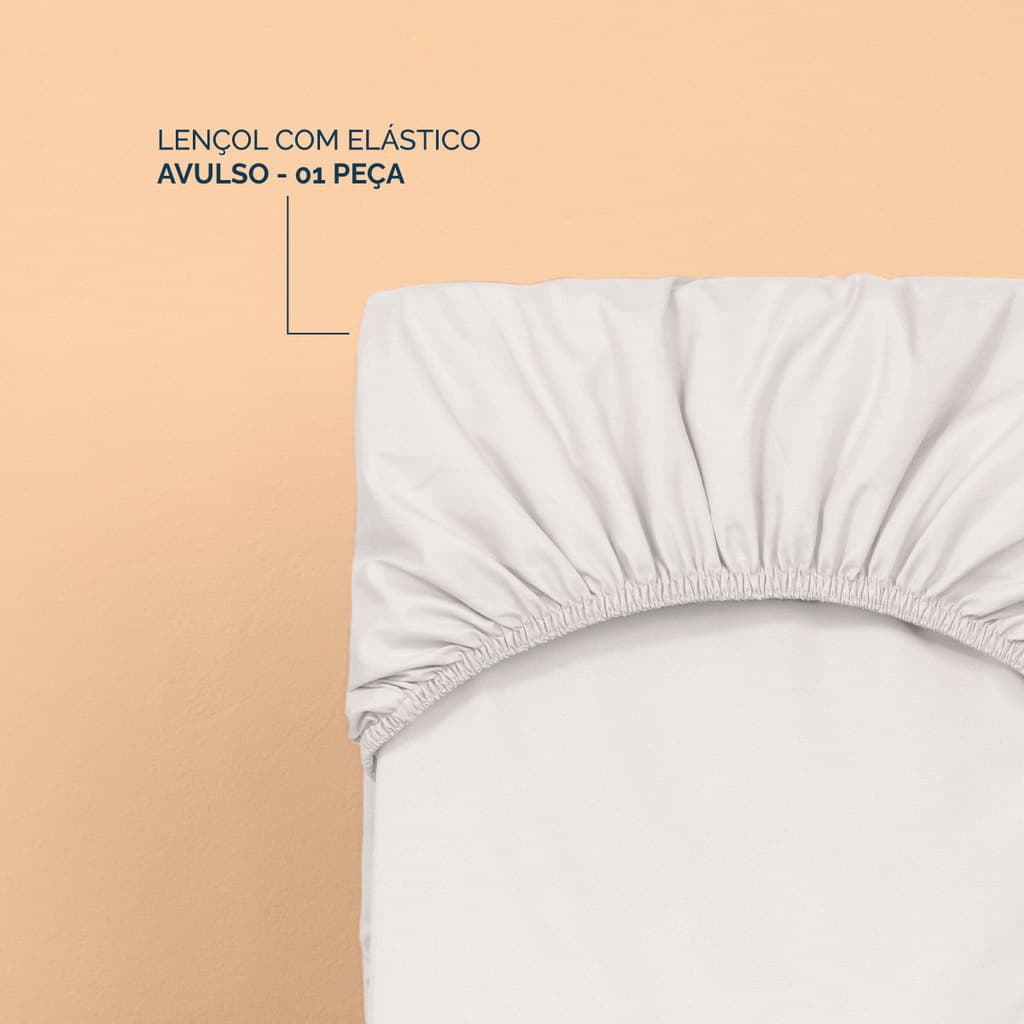 Lençol Avulso SOLTEIRO, CASAL, QUEEN E KING,  Lençol Percal 300 Fios