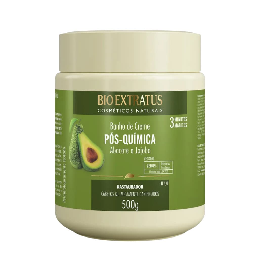 Banho De Creme Bio Extratus Pós Química 500g