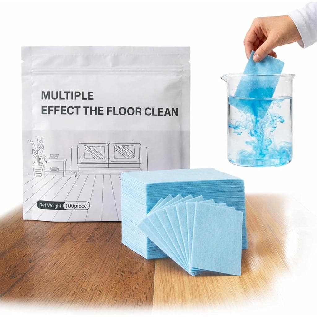Pastilhas multiuso para limpeza de pisos, novo modelo 2026, com fragrância fresca, disponíveis em embalagens de 30/60/90