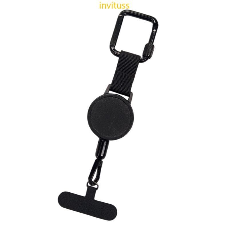 Inv Anti-Drop Roubo Danos Retrátil Smartphone Corda Segurança E Clipe Caso Telefone Âncoras Tether