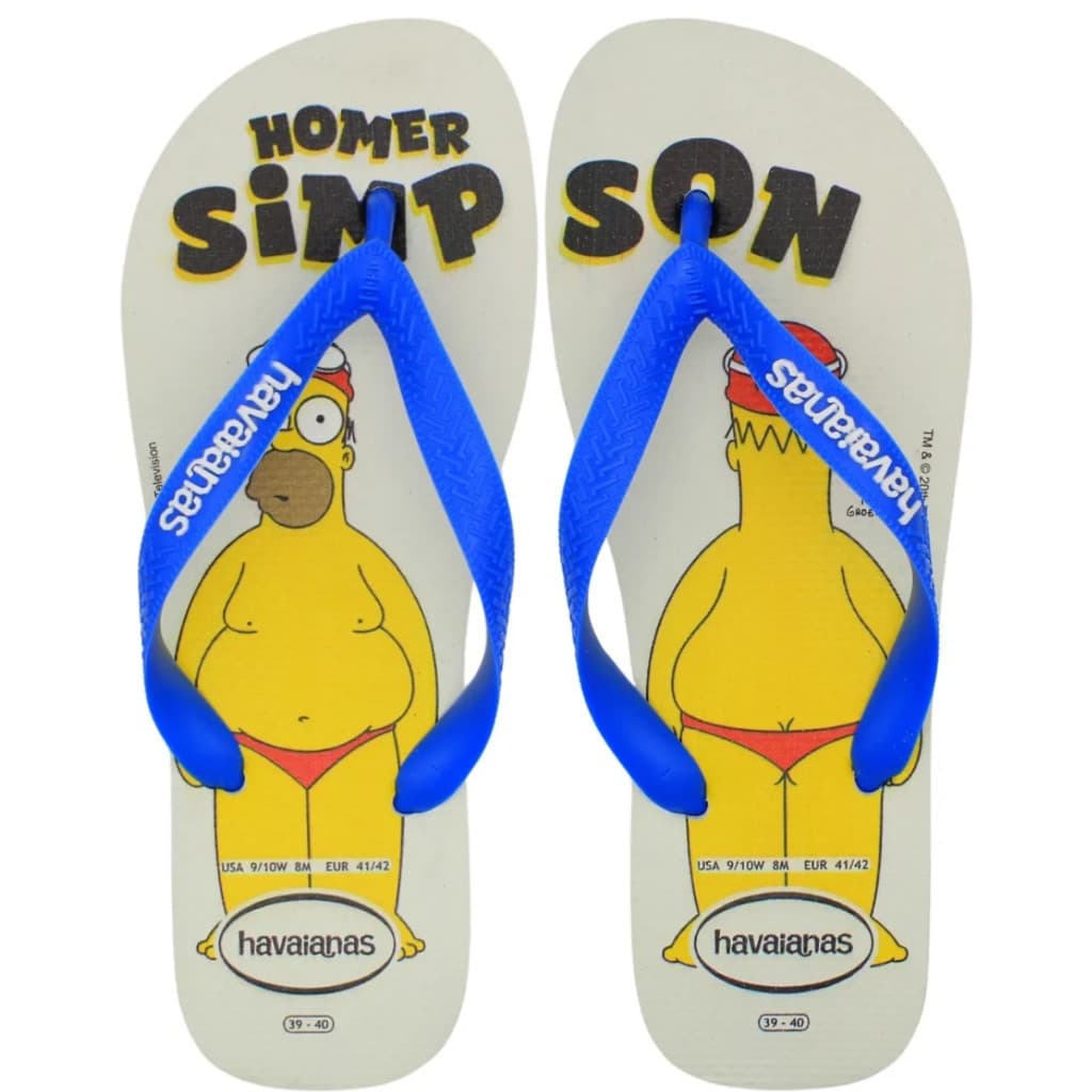 Chinelo Top Havaianas Simpsons Macio Original
