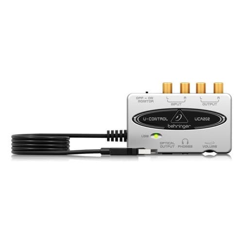 Interface De Áudio Behringer U-control Uca202