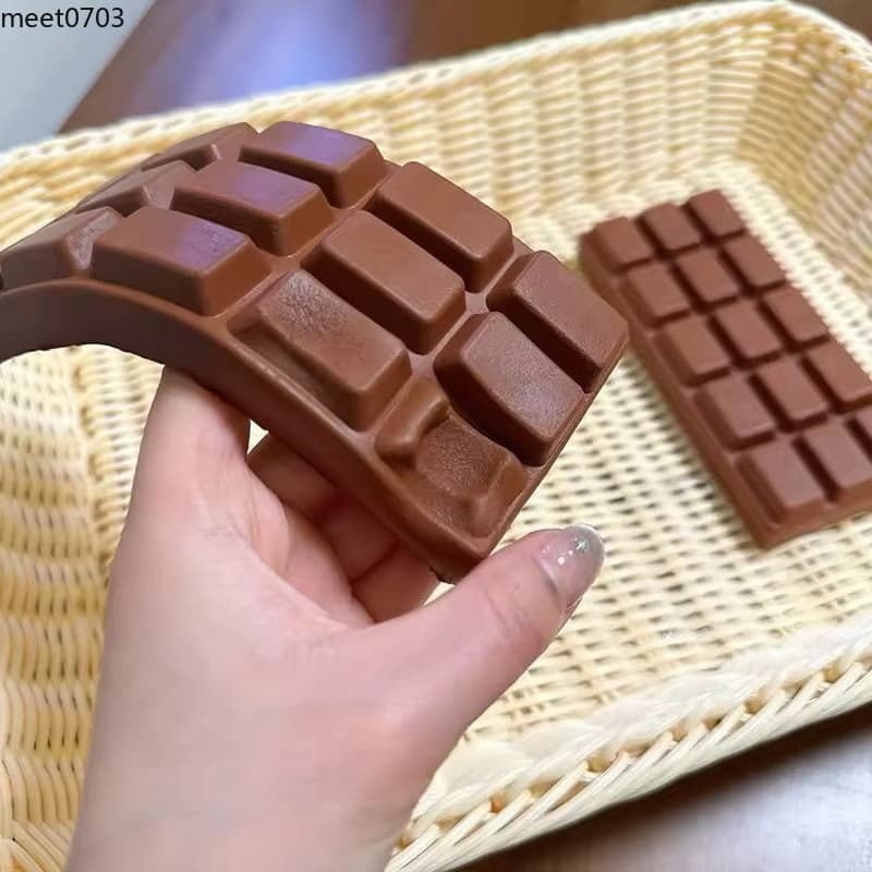 2026 Chocolate Fidget Macio Lento Subindo Relaxar Ferramenta Bola De Estresse Para Adultos Crianças Festa Favor Viagem