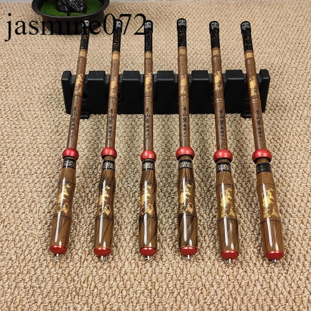 Vara de pesca Vara de pesca de camarão Conjunto de suprimentos de pesca Vara de fluxo curto portátil Posicionamento e De