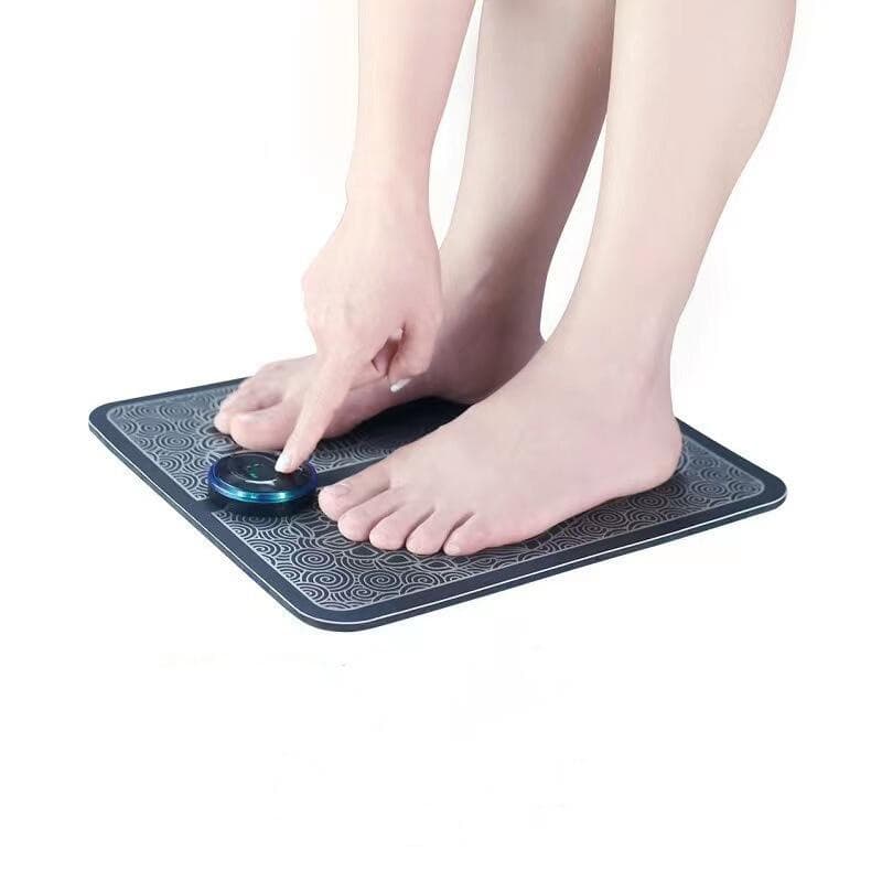 Tapete Massageador para Pés Elétrico EMS TENS Relaxamento e Estimulação Unibom