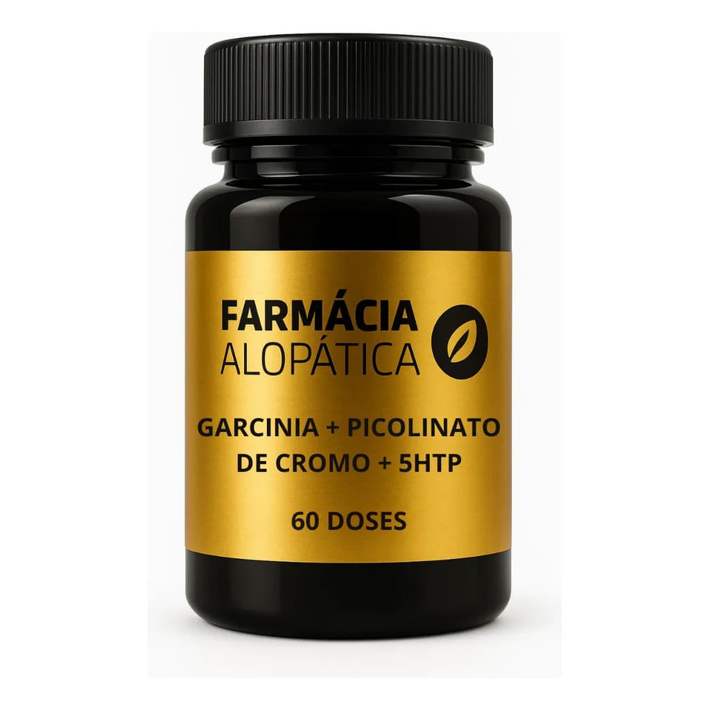 Garcinia Cambogia Picolinato Cromo 5htp 60 Doses Fórmula