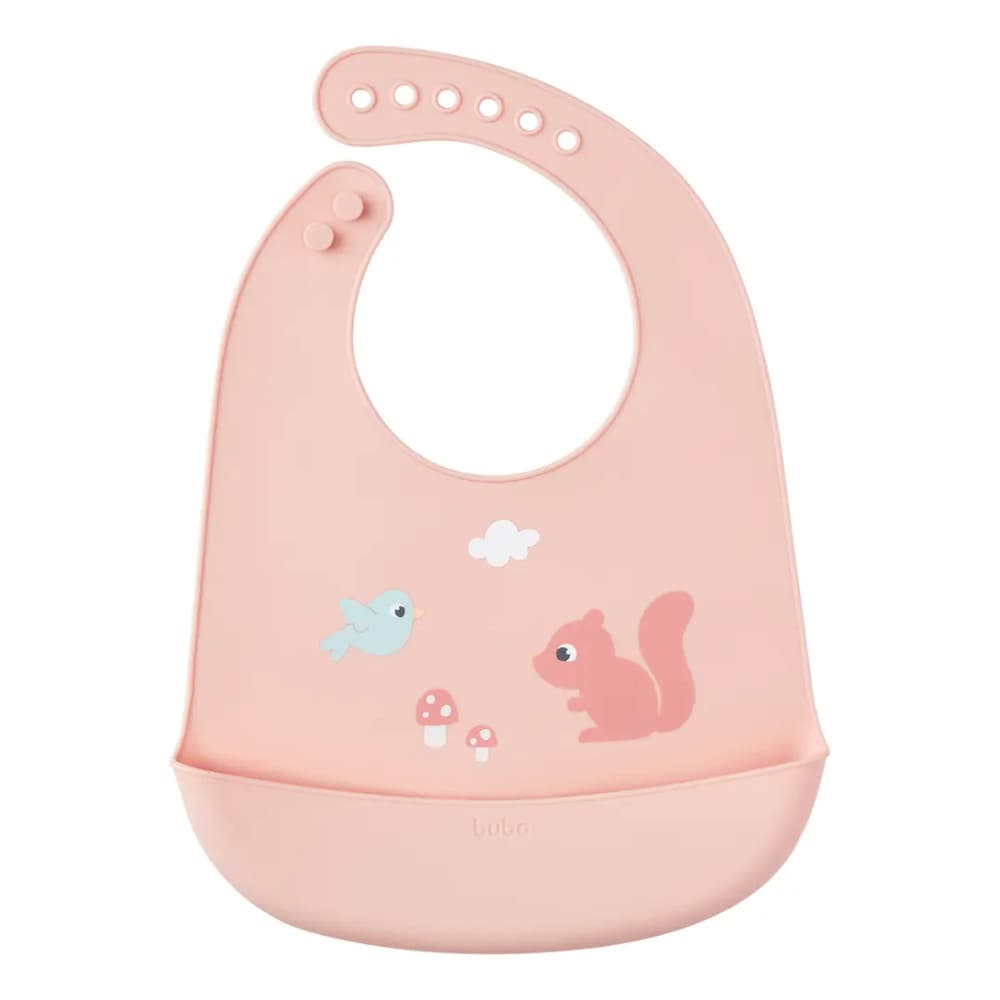 BABADOR EM SILICONE COM PEGA-MIGALHAS CLOUDY ESQUILO - BUBA 20886