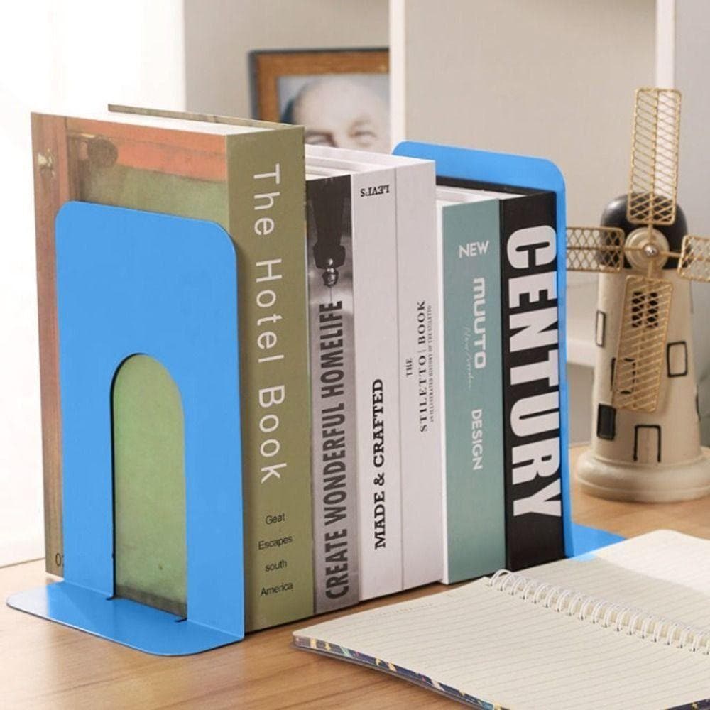 MXFASHIONE Suportes Para Livros De Mesa , Suporte Ferro INS Durável , Estante De Simples Em Forma De L