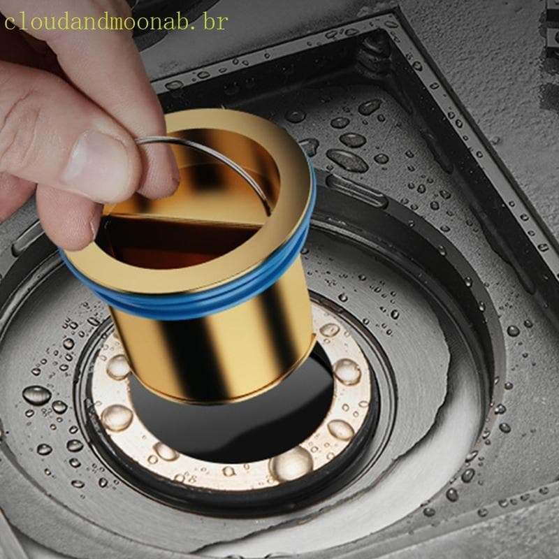 Núcleos Desodorizantes Drenagem Piso CLO Prevenção Refluxo Para Banheiro, Cozinha,
