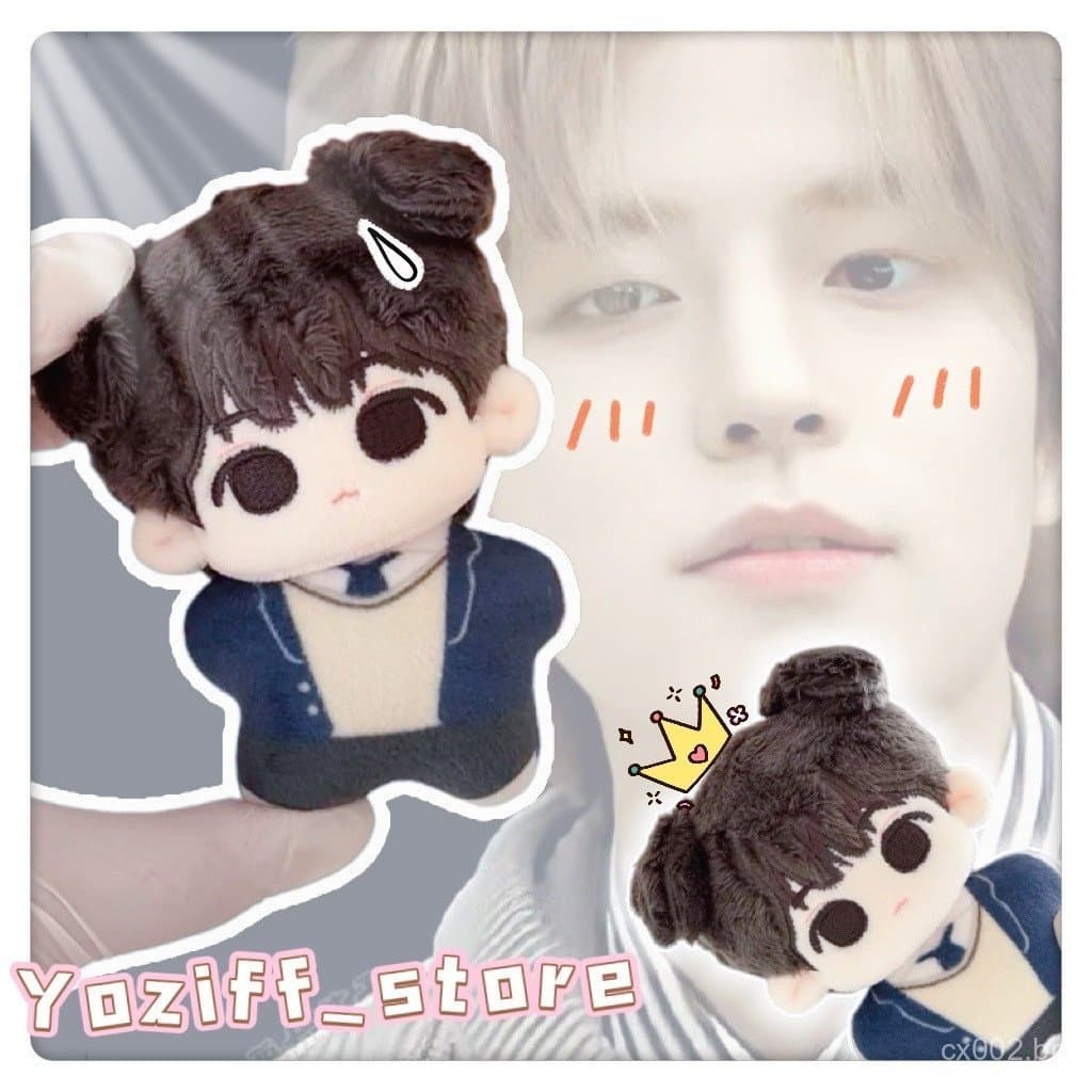 KPOP 10cm Stray Kids Kim Seung-min Hwang Hyun-Jin Boneca De Pelúcia Starfish Dress Up De Algodão Para Amigos Adultos Cri