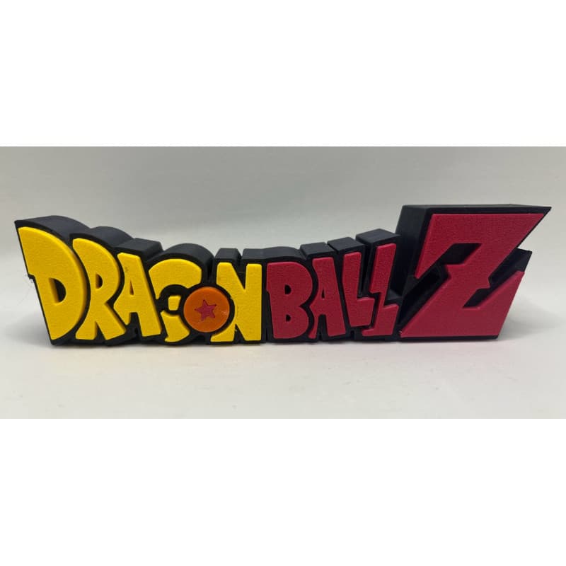 Letreiro Dragon Ball Z 3D – 15x5cm – Decoração Geek