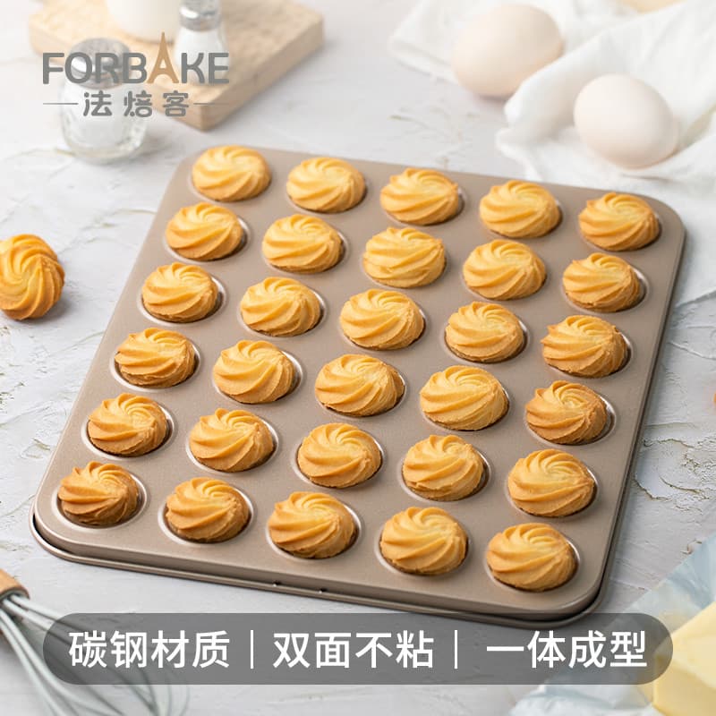 Francês padeiro Macaron assadeira cacau Chip molde antiaderente biscoito assadeira Chocolate cozimento doméstico 30 cons