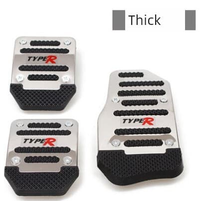 🔥 Acessório de Interior Automotivo 🔥 VENDA QUENTE Capa de Pedal do Acelerador e Freio Pedal de Gás e Freio Antiderrapa