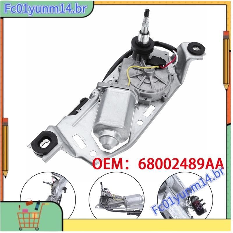 Carro 68002489substituição Do Pára-Brisa Traseiro Motor Limpador Aa Para JK 2018 3.6L V6 2007-2017