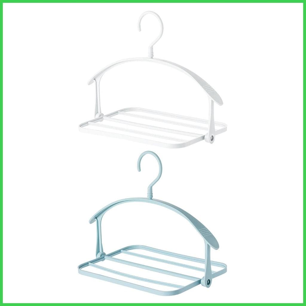 Cabides Que Economizam Espaço , Cabide De Calças De Veludo Multicamadas , Antiderrapante , Engrossado , Ampliado , Rack
