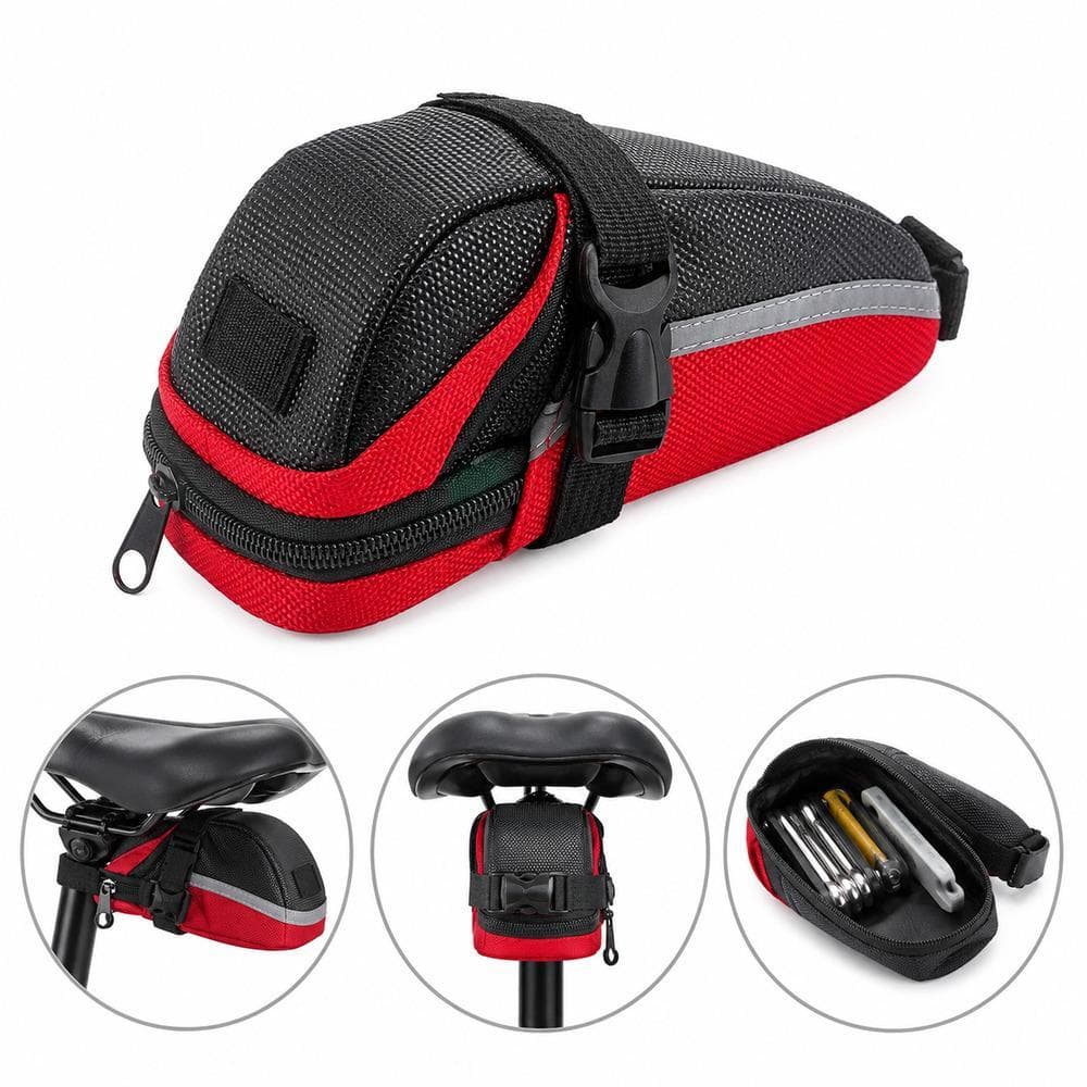 Bolsa Selim Bike Impermeável com Engate Rápido Porta Objetos MTB Speed