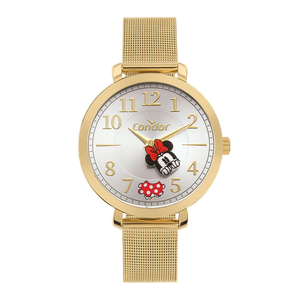 Relógio Condor Feminino Mimos E Sutilezas Dourado - CO2034AK/I4K