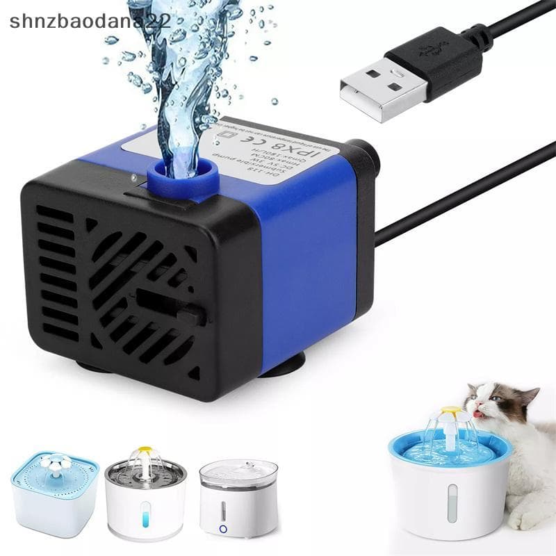 [Shnzd] Mini Bomba De Água Submersível DC 5V USB Para Fonte De Animais De Estimação , Tanque De Peixes De Aquário , Lago