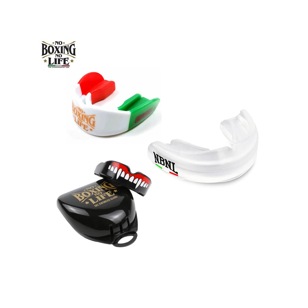 No NoBoxingNoLife Protetor bucal de boxe adulto Muay Thai Treinamento de luta Prático Competição Esportes Protetor bucal