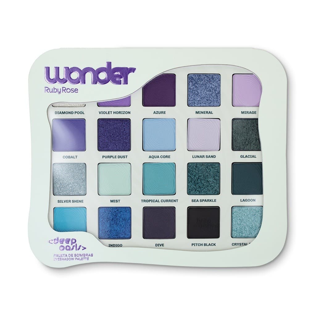 Paleta De Sombras Ruby Rose Deep Oasis Wonder Pigmentada