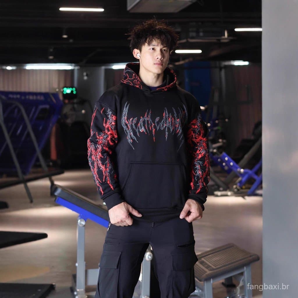 Breathedivinidade outono inverno moletom com capuz masculino Cross-Border europeu americano moletom com capuz masculino