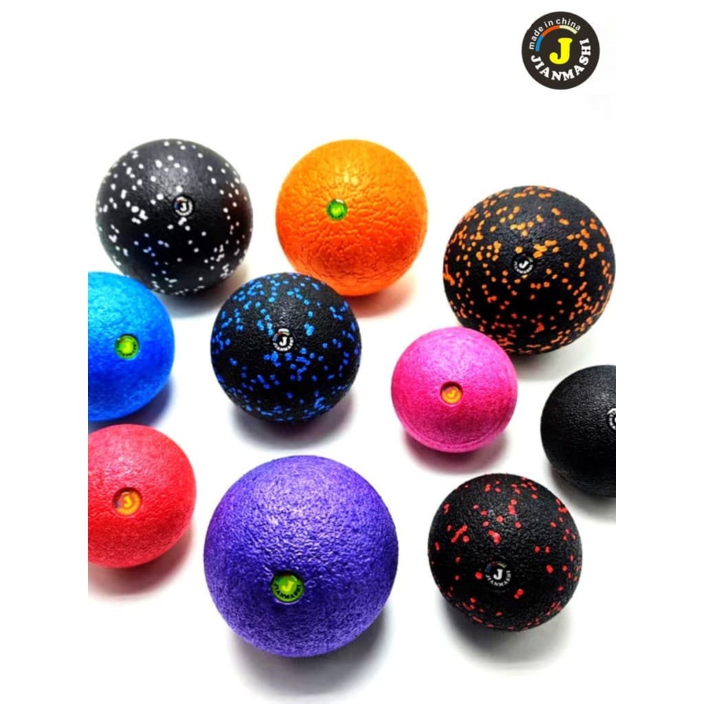 JIANMASHI fáscia bola EPP Extra grande massagem bola relaxamento muscular pé Fitness bola de amendoim coluna Cervical po
