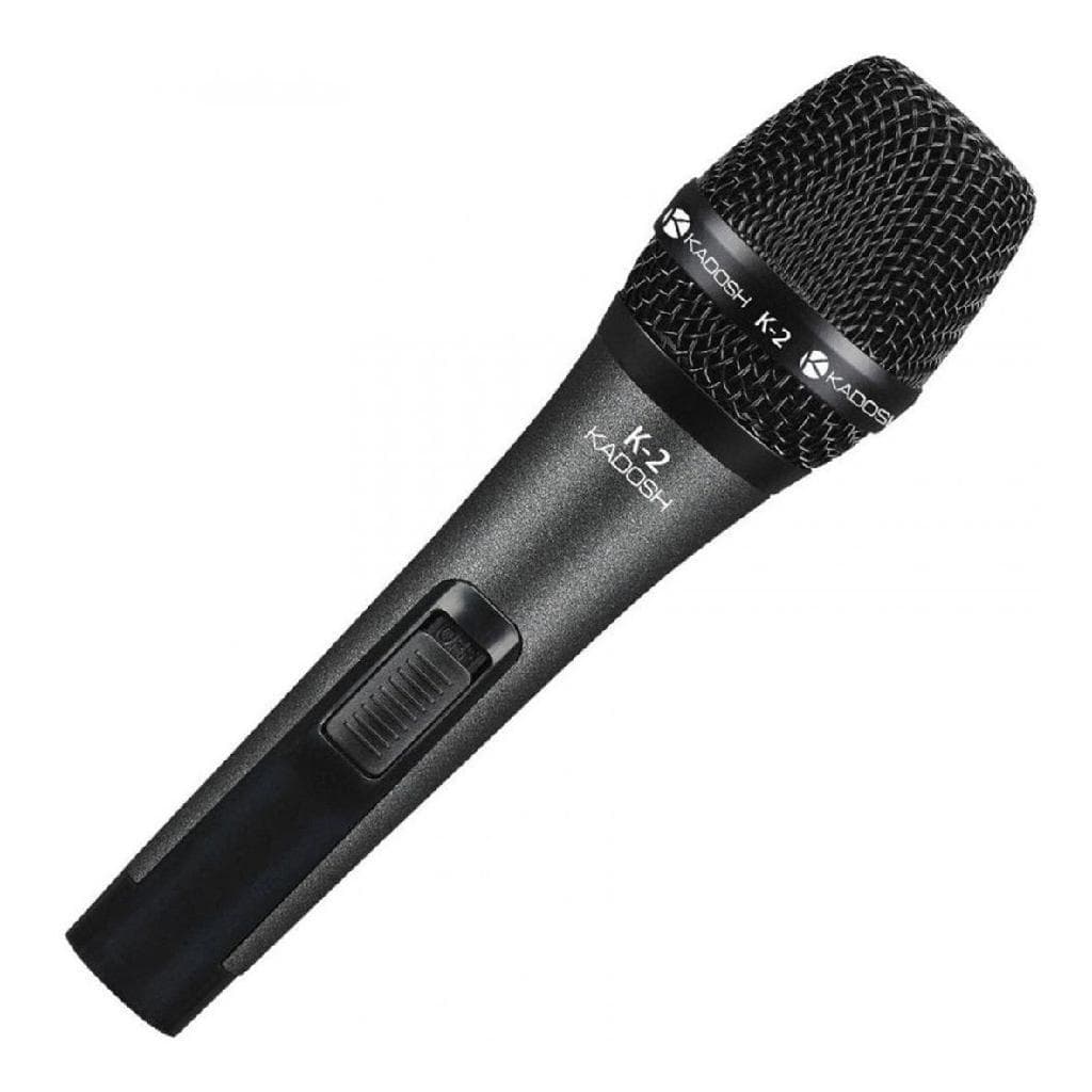 Microfone Kadosh K-2 Dinâmico  Cardióide Preto