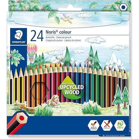 LAPIS DE COR 24 CORES STAEDTLER PROMO